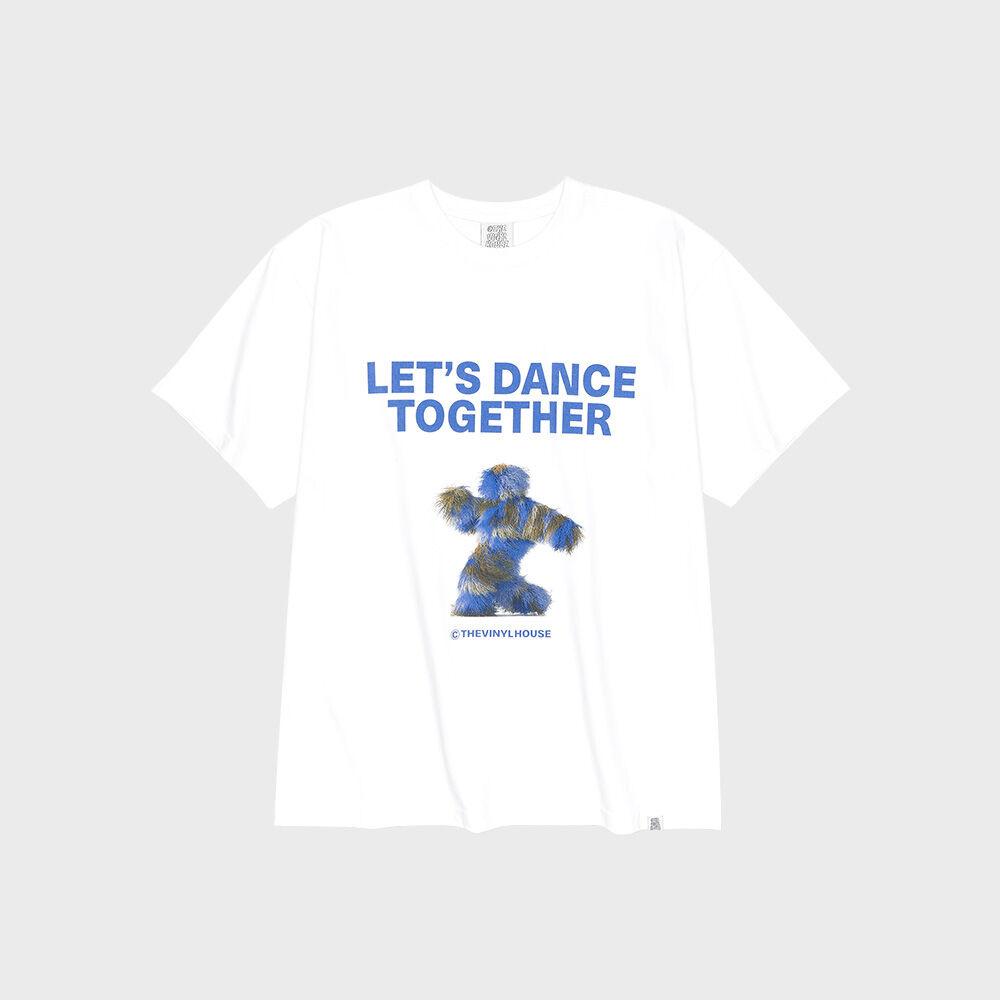 LETS DANCE TEE WHITE