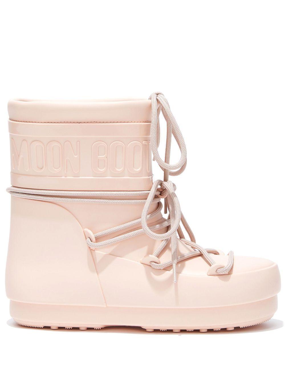 아이콘 글랜스 레인 부츠