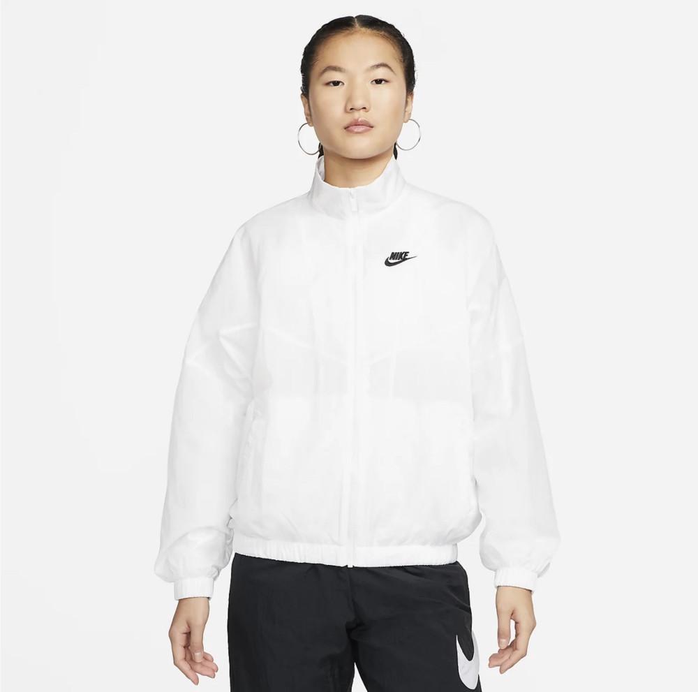 나이키 우먼스 스포츠웨어 에센셜 윈드러너 바람막이 아노락 우븐 자켓 DM6186-100