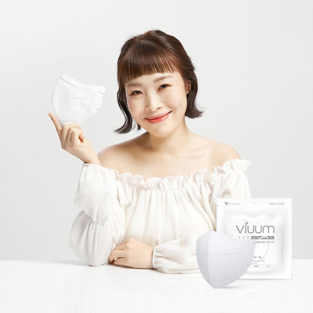 비움 에코브리즈 KF94마스크새부리형 100매 오나미 일회용 (25매씩 4개입)