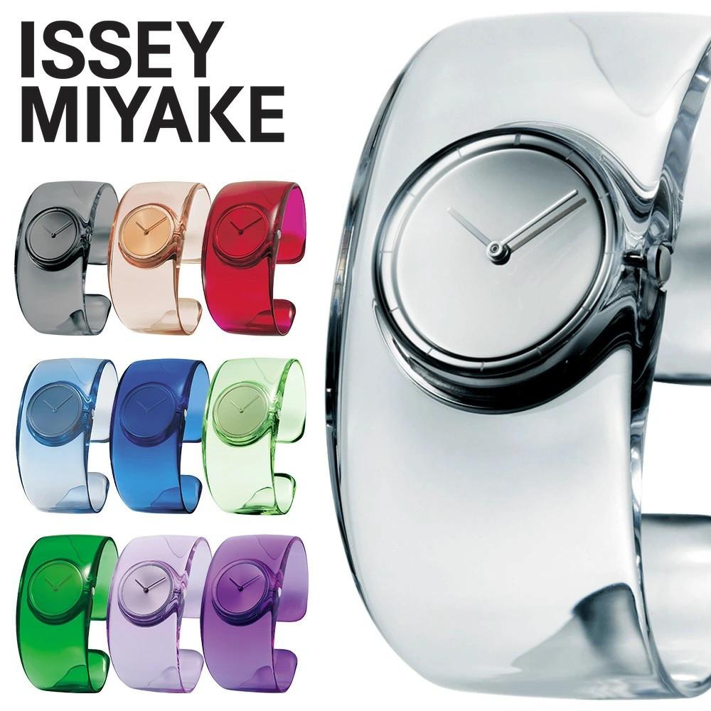 이세이 미야케 ISSEY MIYAKE 여성 손목시계 스켈레톤 뱅글 SILAW001 9종