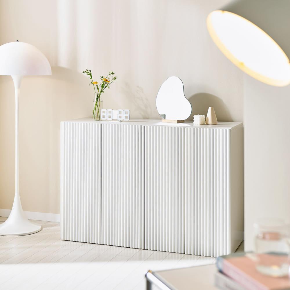 룸앤홈 템바보드 셀프시공 침대헤드 벽지 500x2400 유백색