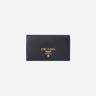 Prada Vitello Grain Leather Card Holder Black