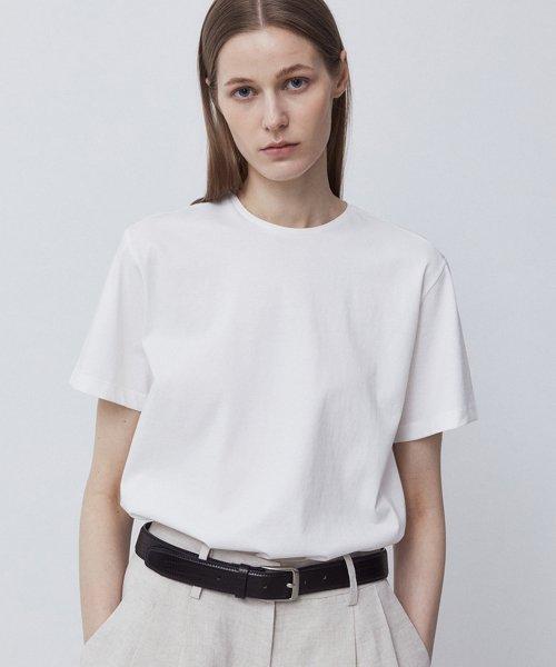 SILKET HALF T-SHIRTS-WHITE