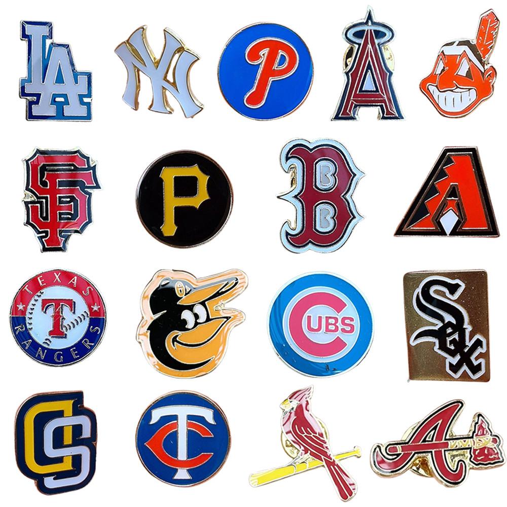 MLB 야구 뱃지 메이저리그 베이스볼 핀뱃지 브로치 옷핀