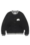 Patch varsity jacket (Black)