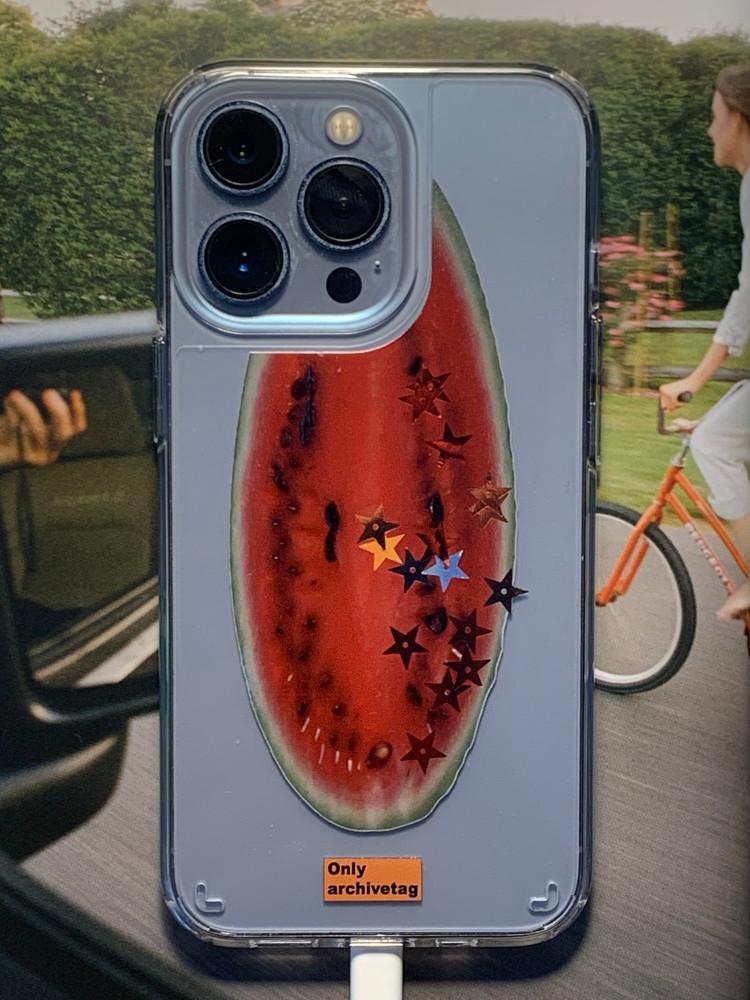 (Hard+Jelly) Watermelon Phone Case