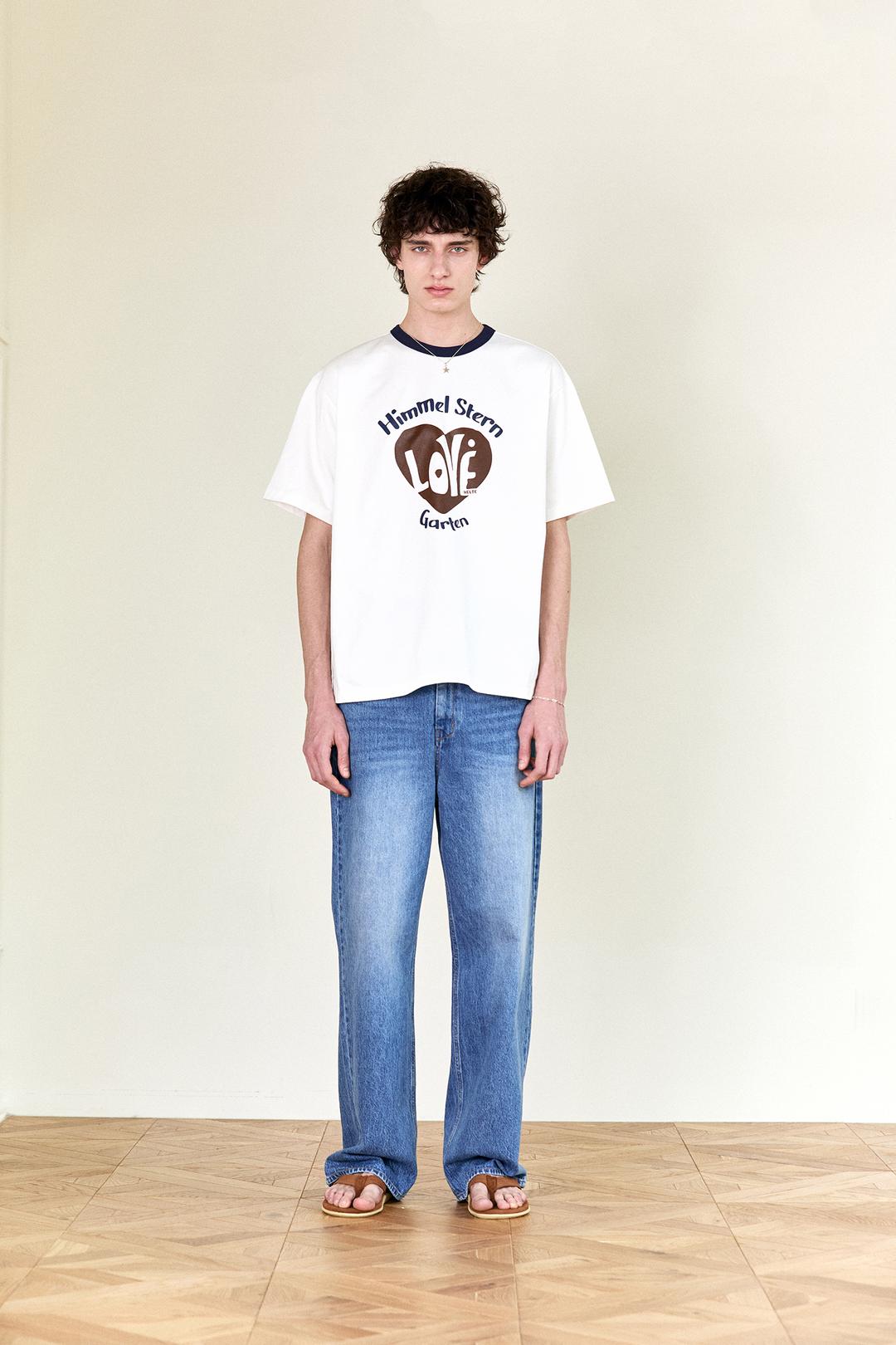 [4차 REORDER] HET LOGO LOVE T-SHIRTS (WHITE)