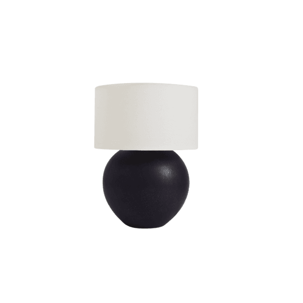 Moon Jar Lamp (Black) 달 항아리 램프 (검정)