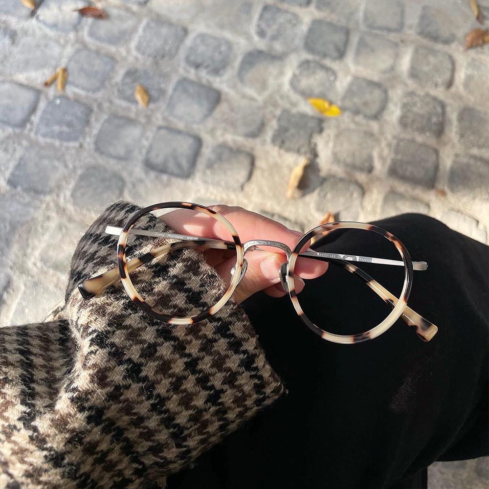 르멜 레오파드 아세테이트 안경테