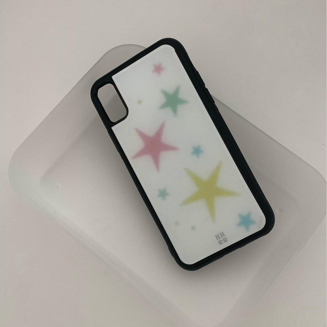 y2k star case 글라스범퍼 케이스