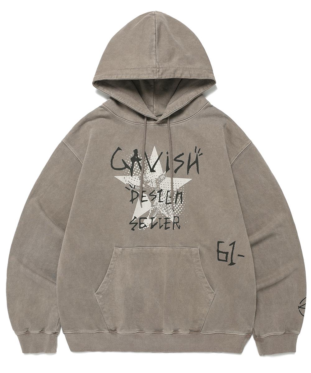 PIGMENT HAND WRITTEN HOODIE[BEIGE]