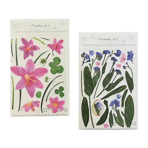 (tuesday.jh) Flowers Sticker