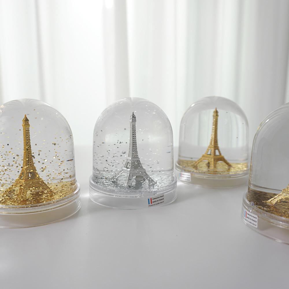 [B급 할인] 에펠탑 스노우볼 (글리터/화이트)