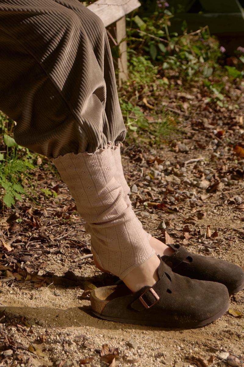 OZAC9810 아일렛 레그워머 - 3 COLOR