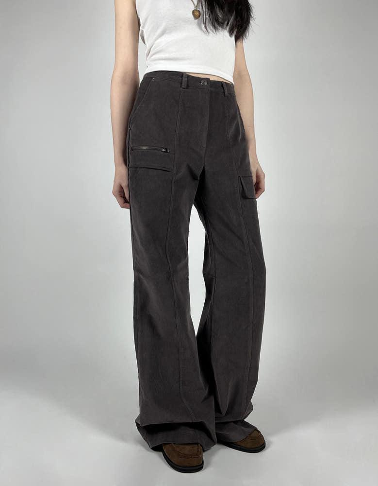 CORDUROY POCKET BOOTS CUT PANTS 코듀로이포켓부츠컷팬츠