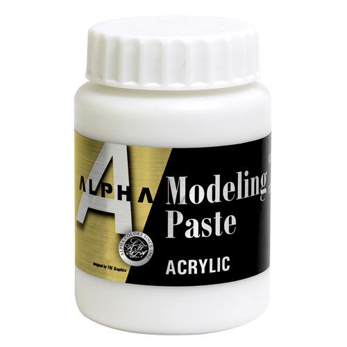 알파 골드레벨 아크릴 보조제 모델링페이스트 500ml