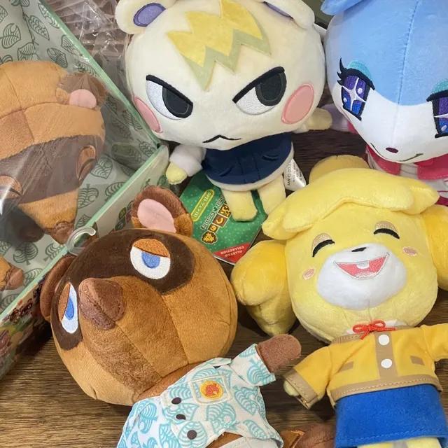 동물의 숲 장식인형 모음집 여울이 너굴 콩돌밤돌 쭈니 미애