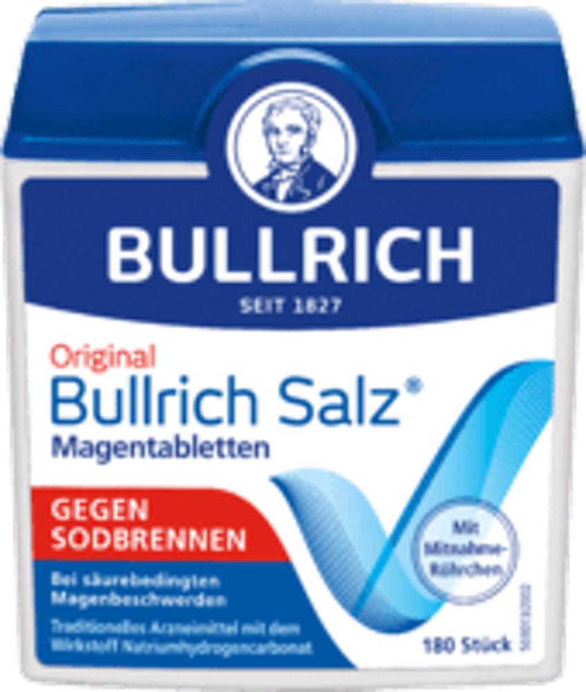 불리히 오리지널 속쓰림 완화 정제소금 180정 / Bullrich Salz Magentabletten gegen Sodbrennen, 180 St