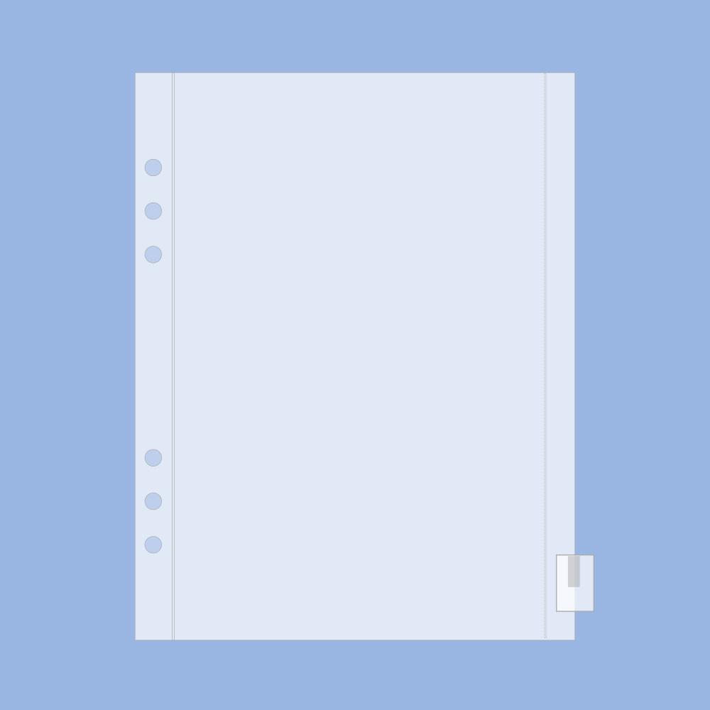 6공다이어리 A5 포켓파우치 1P 포카바인더