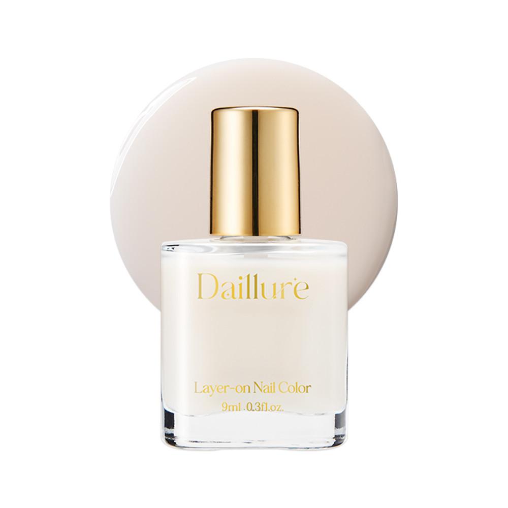 데일루어 레이어 온 네일 컬러 01 밀키 버블