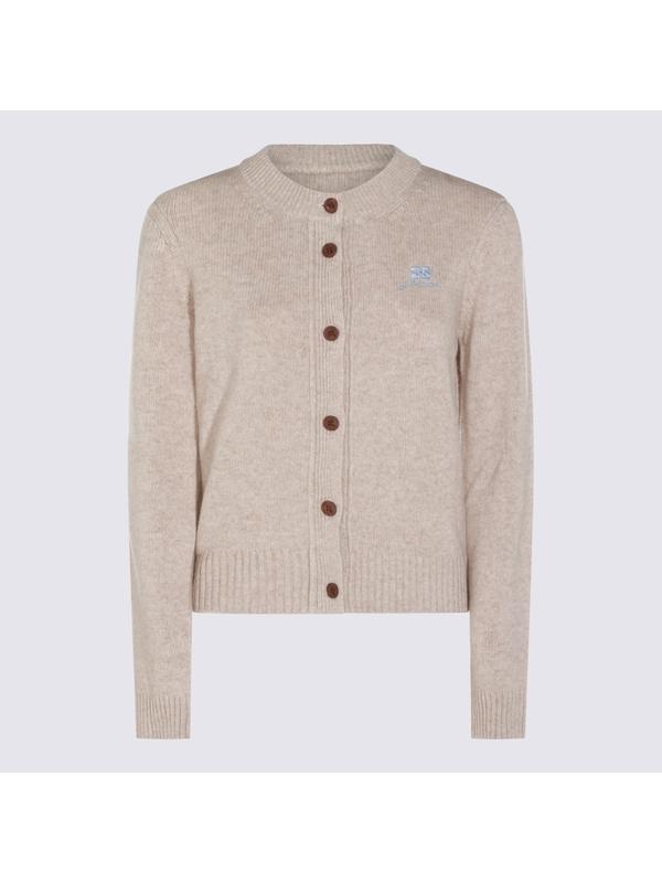 가니 베이지 가디건