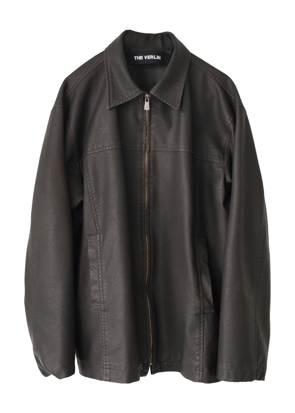 PIGMENT VEGAN LEATHER JACKET