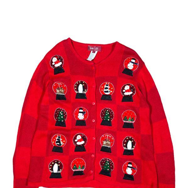 미니 스노우볼 가디건