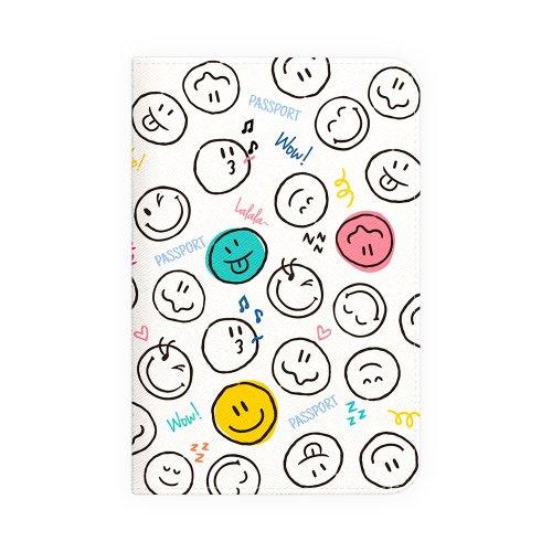 저스트포유 와글와글 스마일 해킹방지 여권 케이스