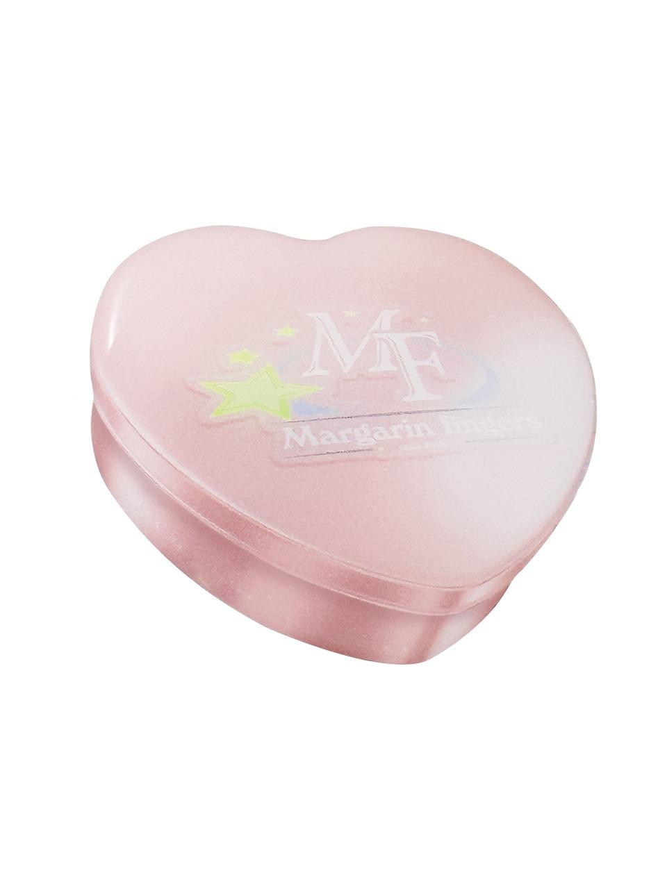 LOGO HEART BOX FINGER TOK (LIGHT PINK)