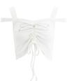 PRETTY TOP IN IVORY