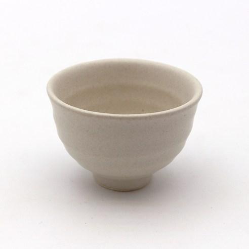 달소금 국산 도자기 골뱅이 술잔, 크림화이트, 1개 - 식기/쟁반 | 쿠팡