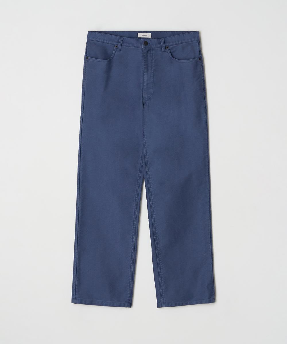 3rd | Moleskin Cotton Denim FADE BLUE