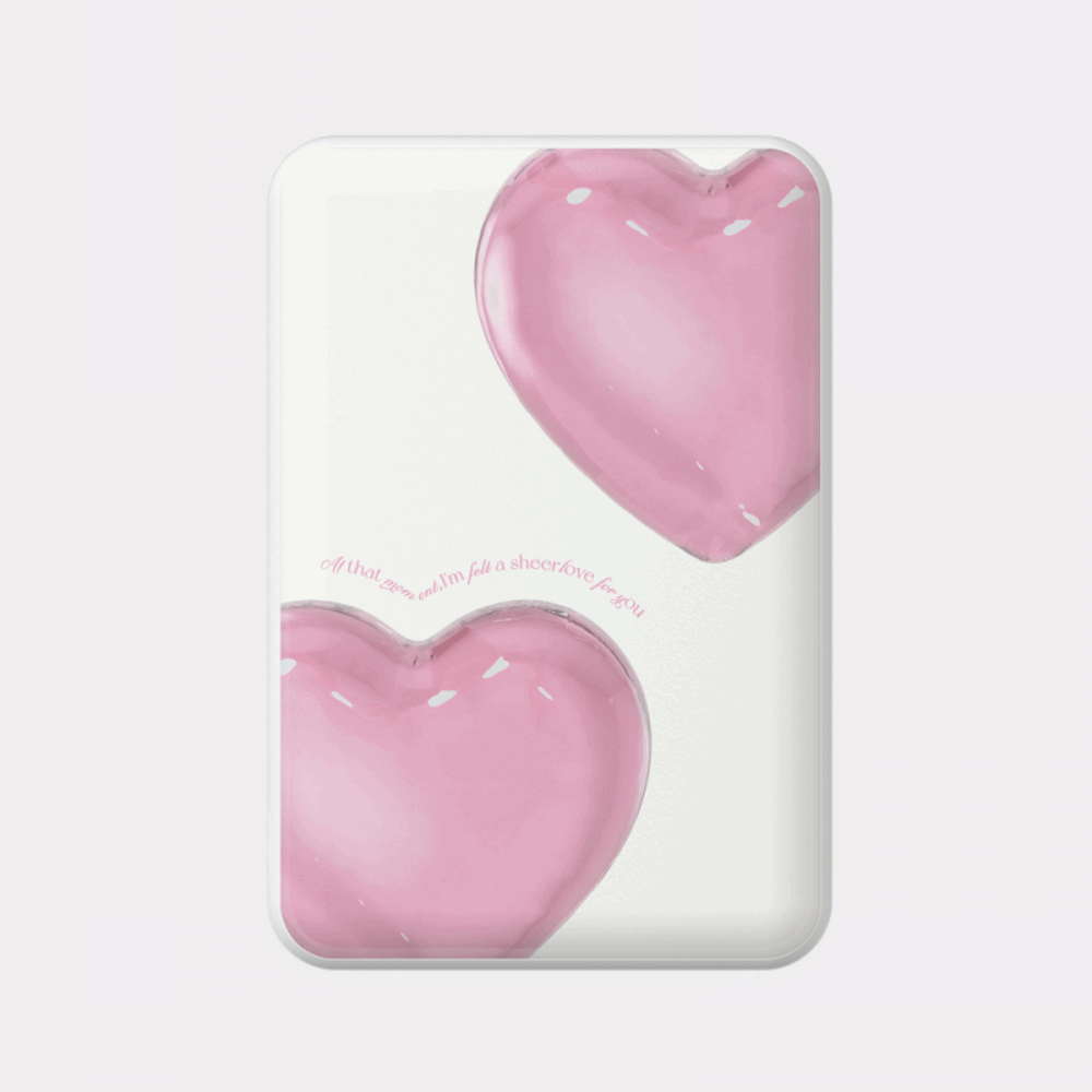 pure love 디자인 [맥세이프 보조배터리]