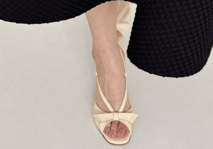 Eve Sandal Ivory 이브 샌들 아이보리