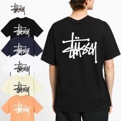 스투시 베이직 로고 반팔 티셔츠 2021 S/S
