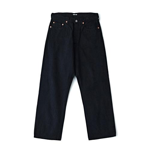PM-301 Black Classic Wide Jeans
