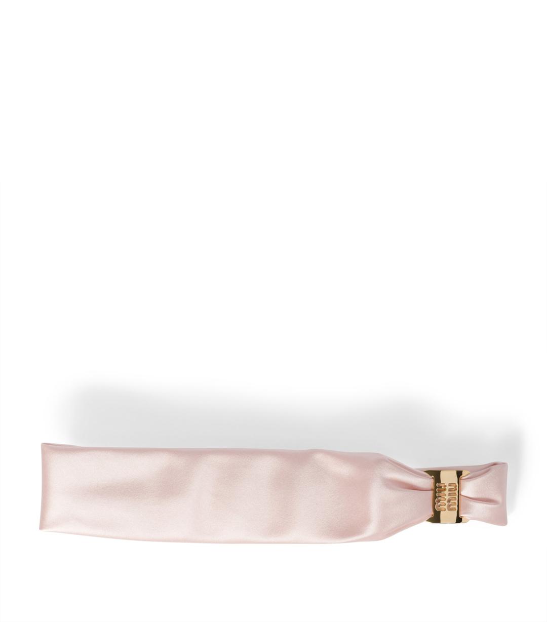 Miu Miu Satin Headband