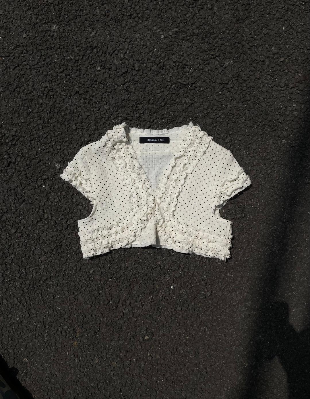 Chic Dot Shirt, oatmeal
