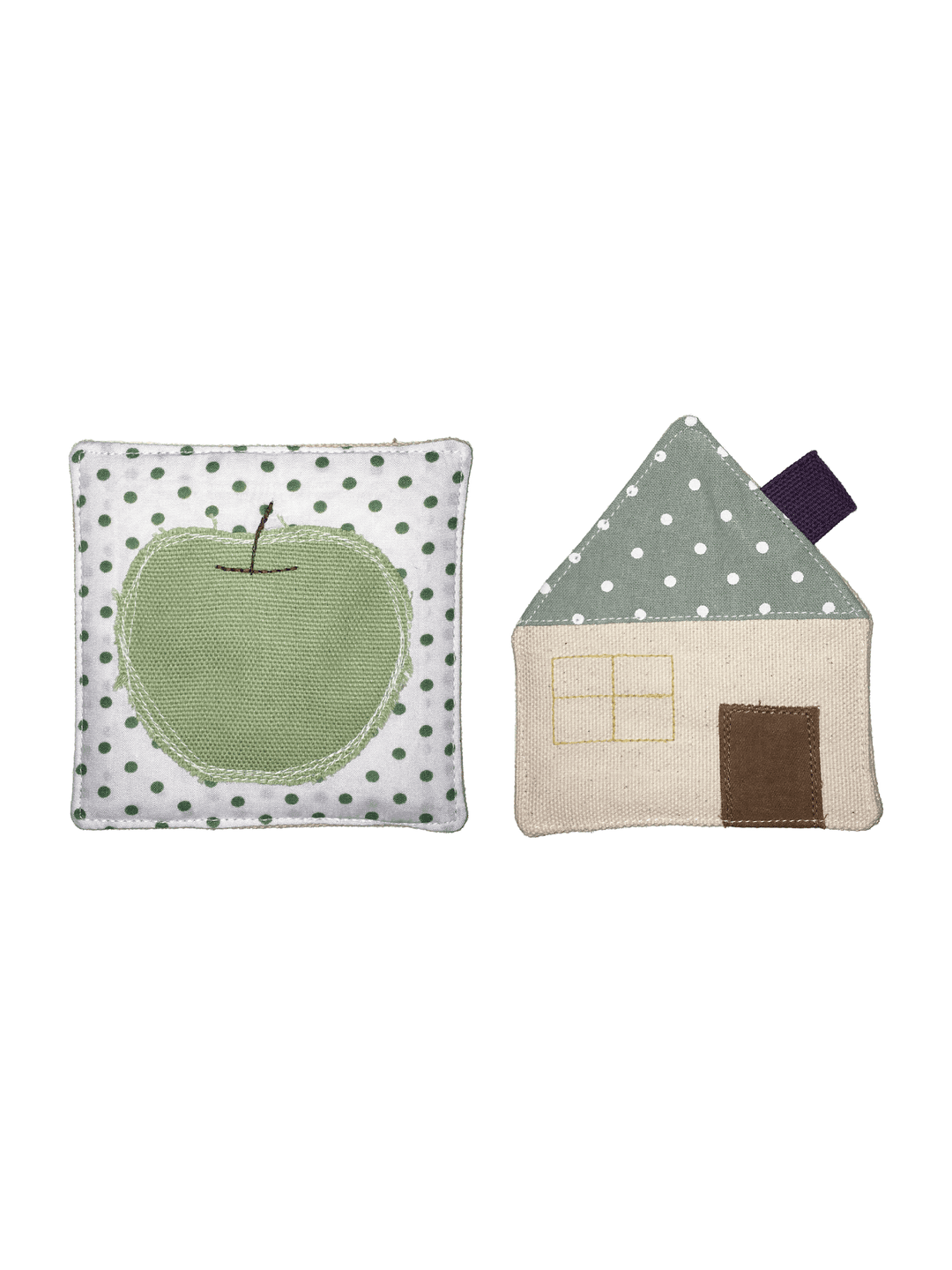 🍏 ❤︎ 🏡 tea coaster