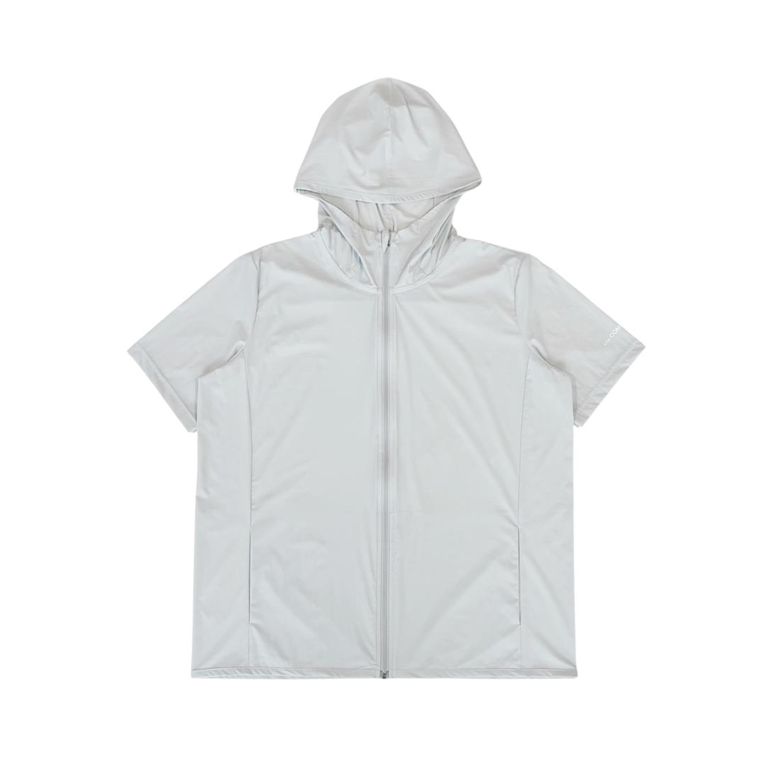 25-002 DAILY WATERPROOF ZIP HOODIE (COCONUT)