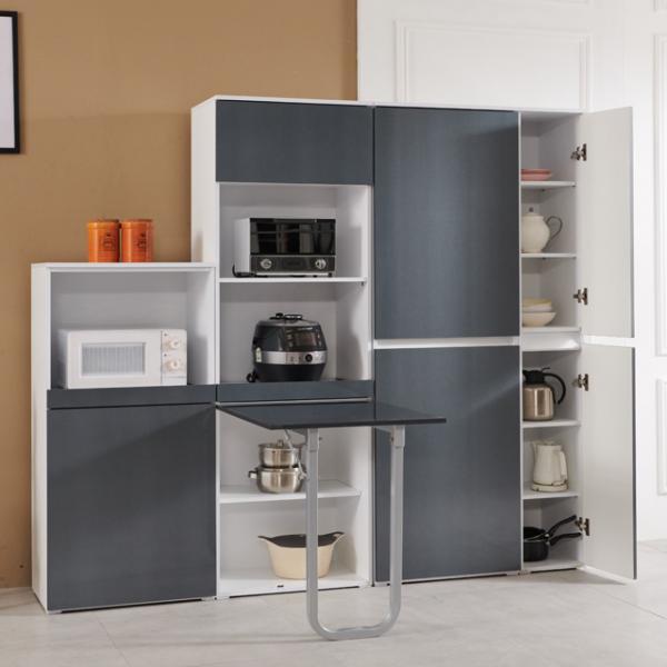 디너스 접이식 식탁 렌지대 & 주방 수납장 12type 6colors