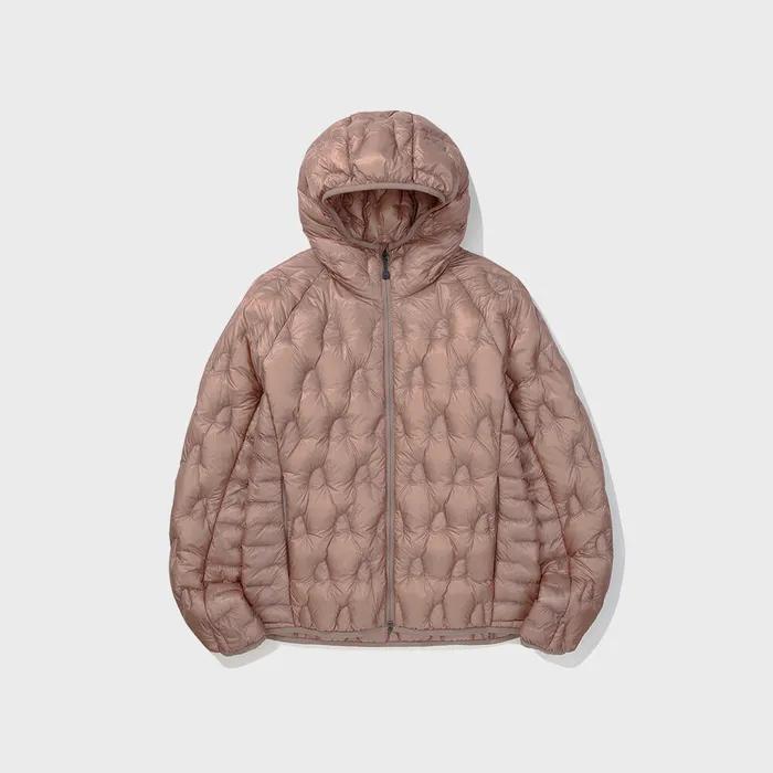 W) 하프돔(HALFDOME) 경량 구스다운 후드자켓 TAUPE