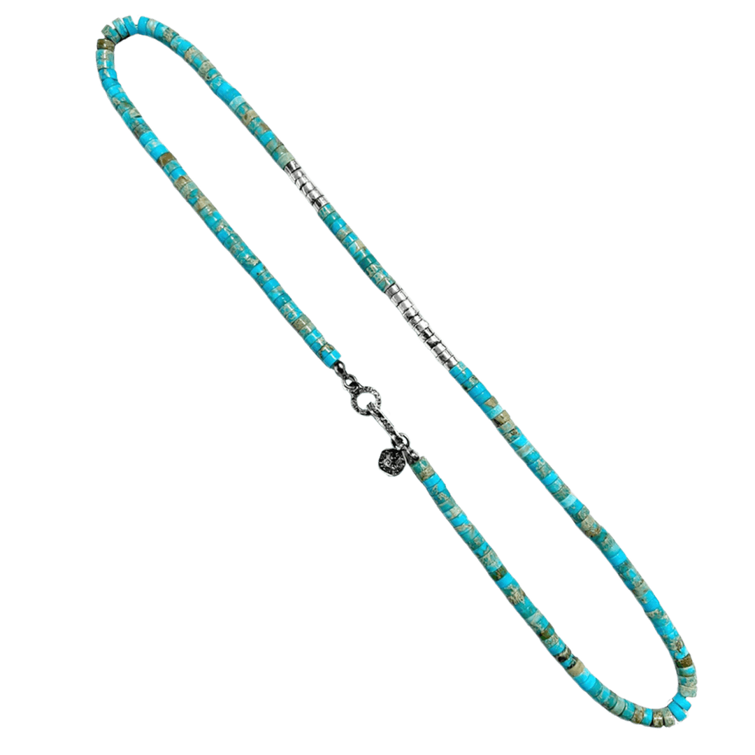 Flat Turquoise Necklace