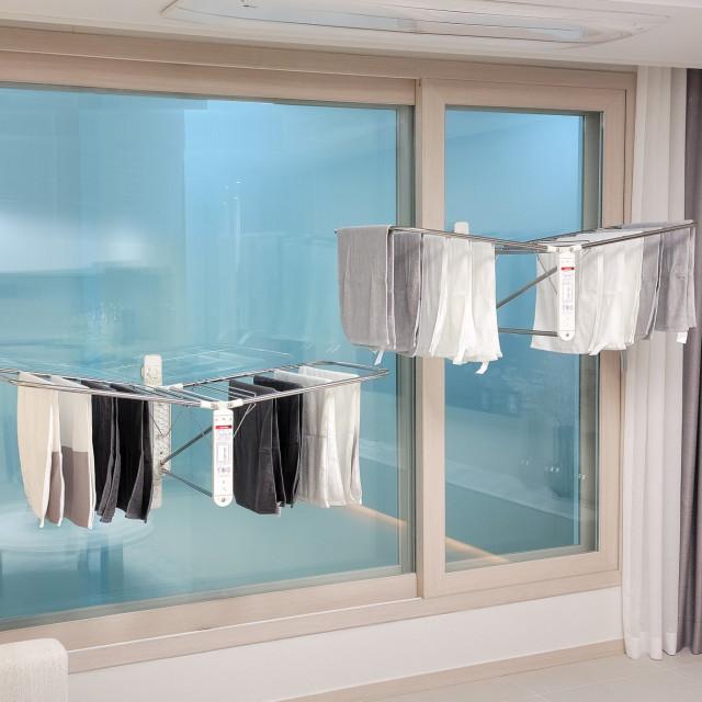 공중부양 빨래건조대 카티야 스파이더윙 실내 원룸 미니건조대 ,1인가구에 최적