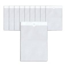 경질봉투 작업지시서 세로형 A4, 투명, 10개