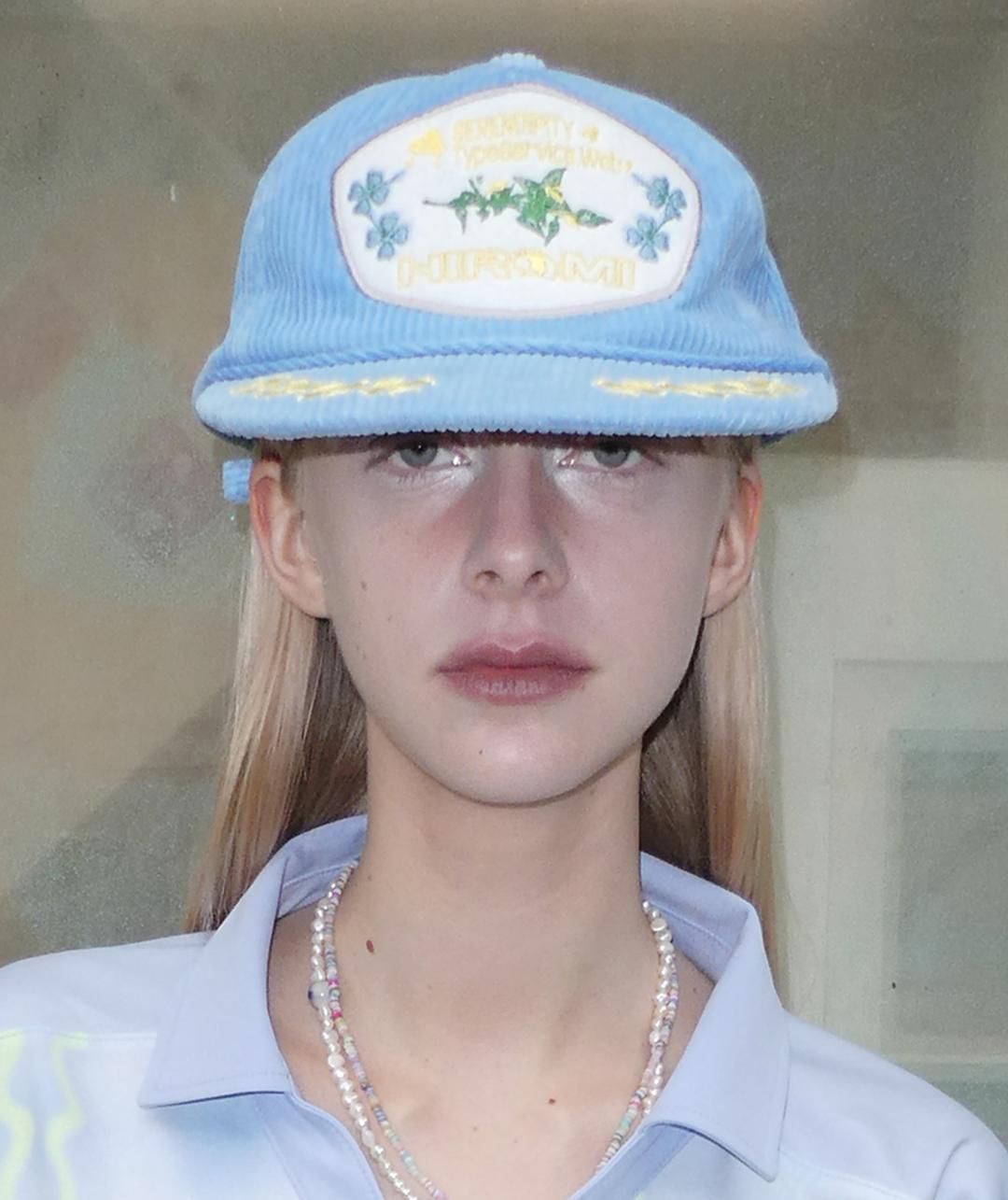 [10/23 예약발송] HIROMI X TSW Corduroy Cap [Blue]