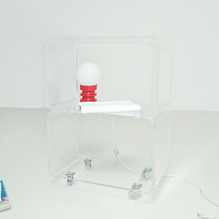 Invisible_Square 수납 트롤리