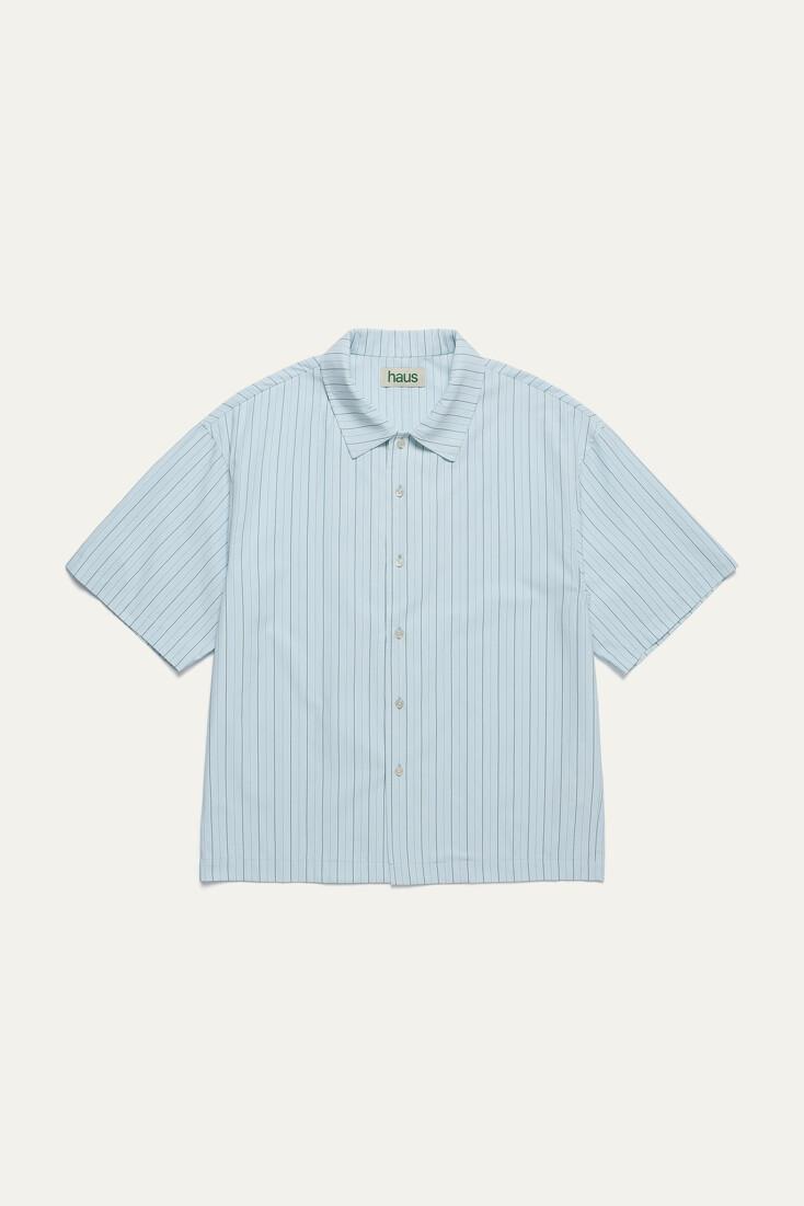 아서 스트라이프 셔츠라이트 블루