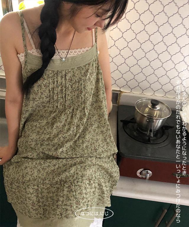 니지 mimi flower dress 2 color